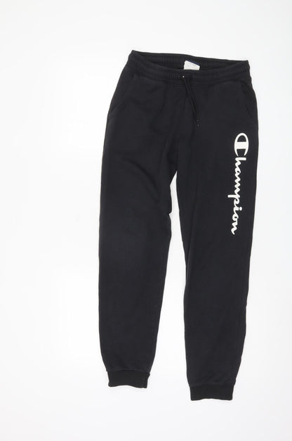 Champion Teens Black Jogger Trousers, Size L