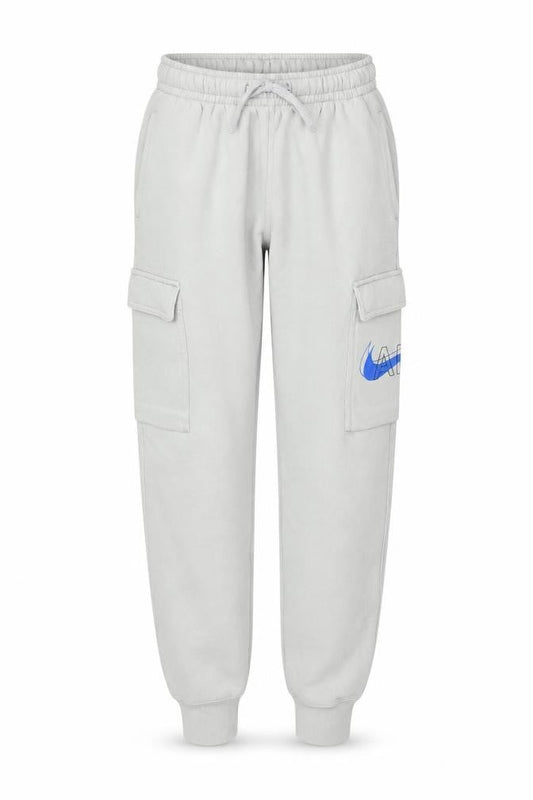 Front view of Nike Women’s Grey Cargo Trousers XS