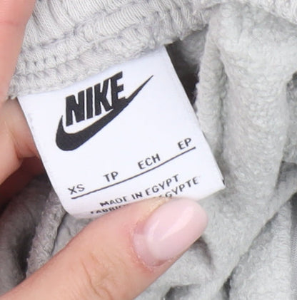 Womens UK Size XS Nike Relaxed Fit Cargo Grey Trousers