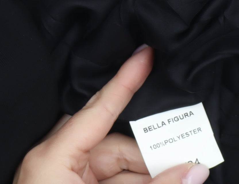 Bella Figura Women's Black Pencil Skirt Size 4