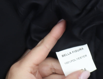 Bella Figura Women's Black Pencil Skirt Size 4