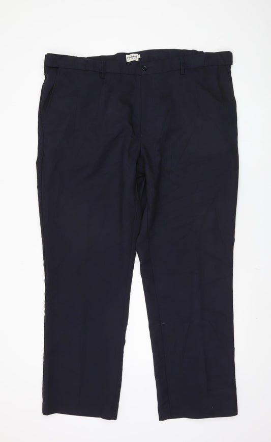 Farah Men's Classic Black Dress Pants 44R