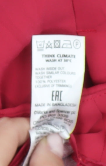 Womens UK Size 8 Marks and Spencer   Pink Trousers