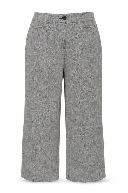 Womens UK Size 16 Cotton Traders Regular Fit  Grey Trousers