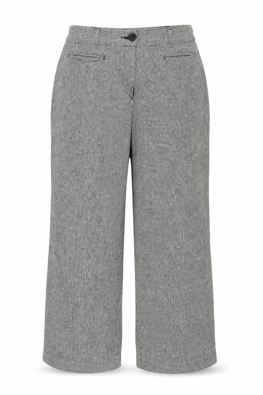 Womens UK Size 16 Cotton Traders Regular Fit  Grey Trousers