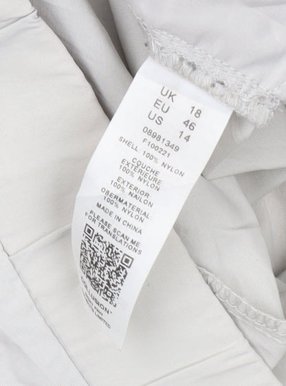 Womens UK Size 18 COLLUSION Relaxed Fit Cargo Grey Trousers