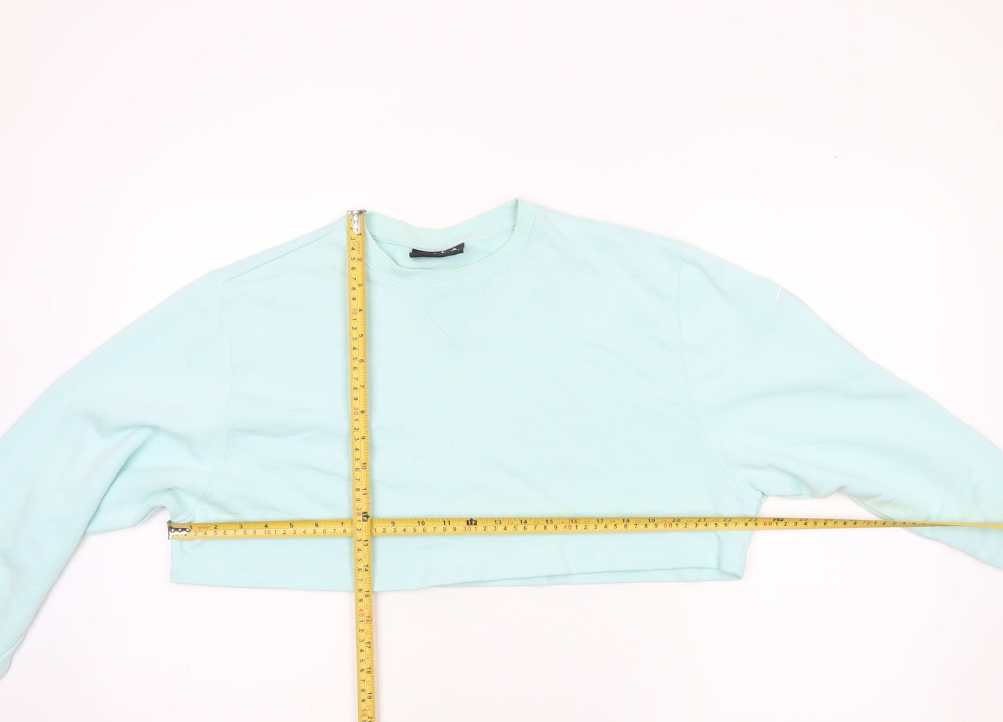 TALA Women's Blue Medium Crew Neck Sweatshirt, Casual Pullover