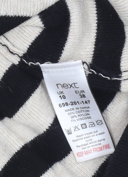 Womens UK Size 10 NEXT Black Pullover Jumper