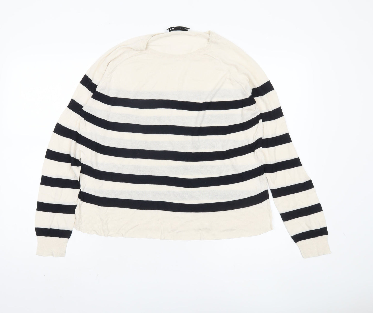 Womens UK Size 12 Zara Multicoloured Pullover Jumper