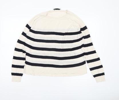 Womens UK Size 12 Zara Multicoloured Pullover Jumper