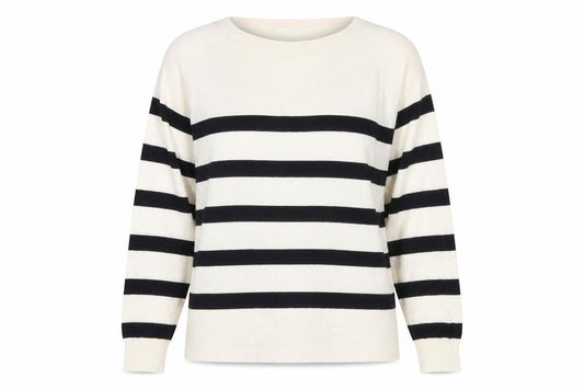 Front view of Zara Women Multicoloured Striped jumper, size 12