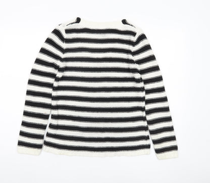 Womens UK Size S H&M Black Pullover Jumper