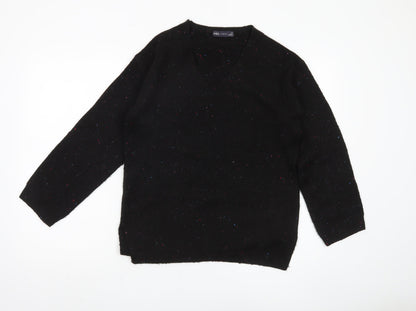 Womens UK Size XS Marks and Spencer Black Jumper Jumper