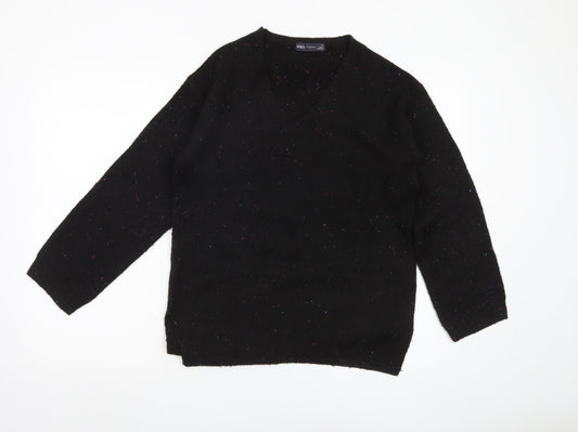 Womens UK Size XS Marks and Spencer Black Jumper Jumper