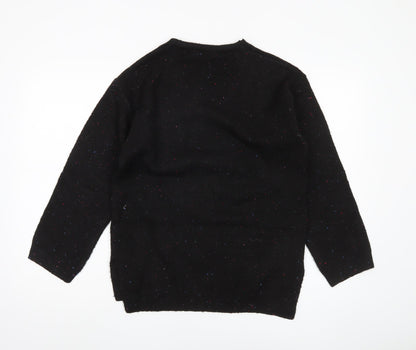 Womens UK Size XS Marks and Spencer Black Jumper Jumper