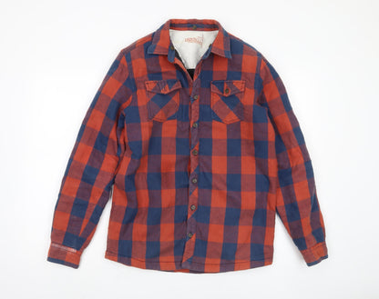 Denim 73 Boys Multicoloured Cotton Shirt Jacket 16 Years