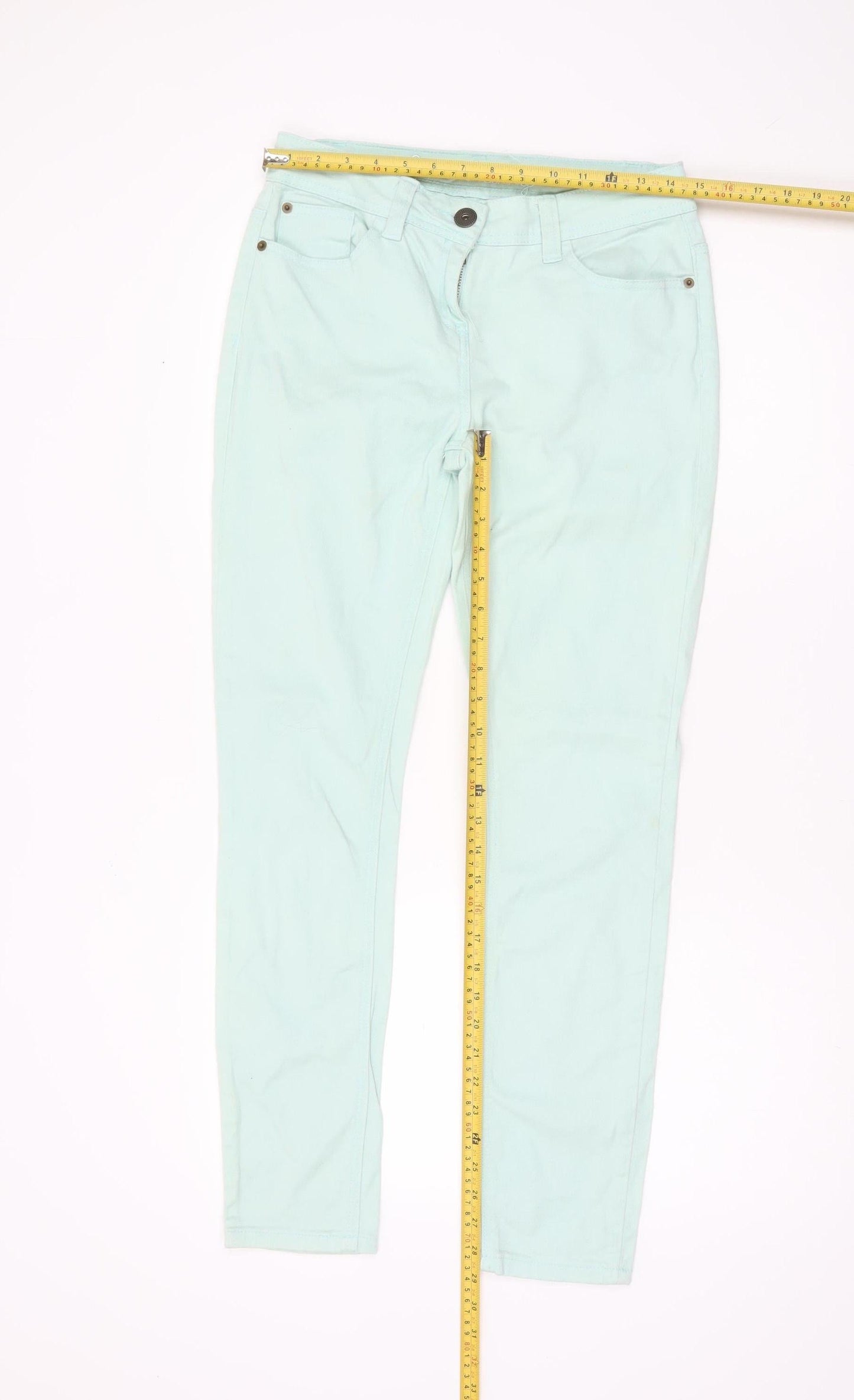 George Women's Blue Skinny Jeans Size 12