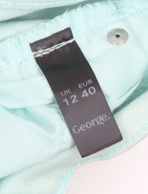 George Women's Blue Skinny Jeans Size 12