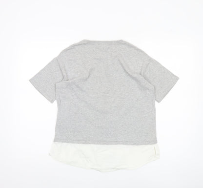 Womens UK Size 10 Dorothy Perkins Grey Pullover Jumper