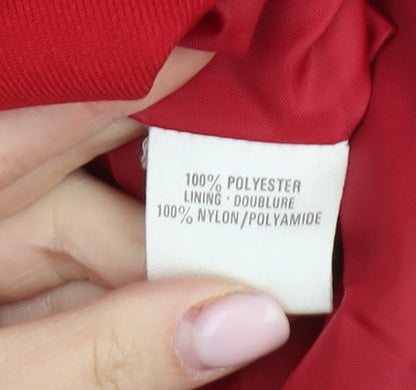 Marks and Spencer Women's Red Blazer Size 14