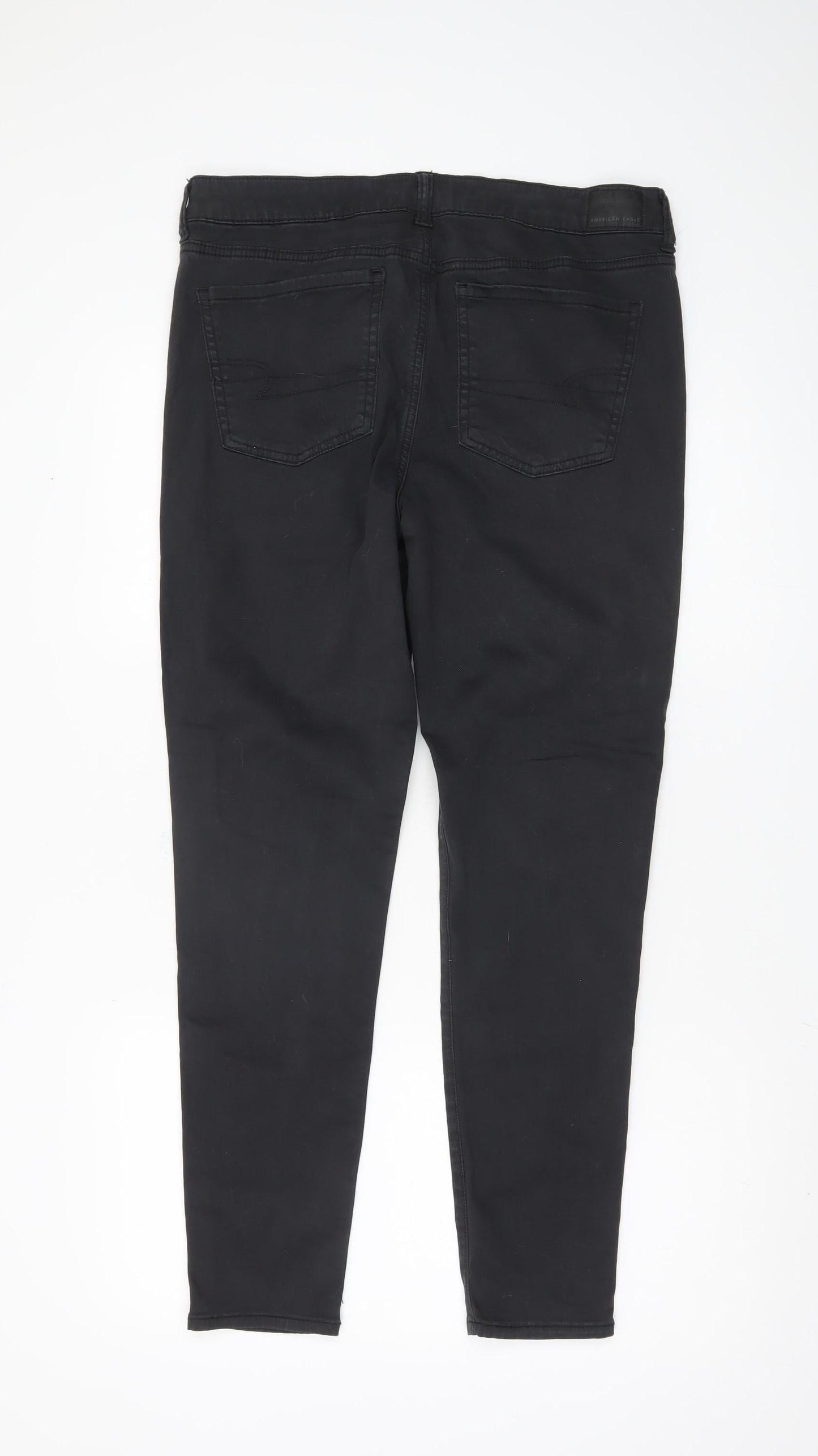 American Eagle Women’s Black Jegging Trousers, Size 18
