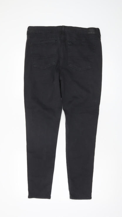 American Eagle Women’s Black Jegging Trousers, Size 18