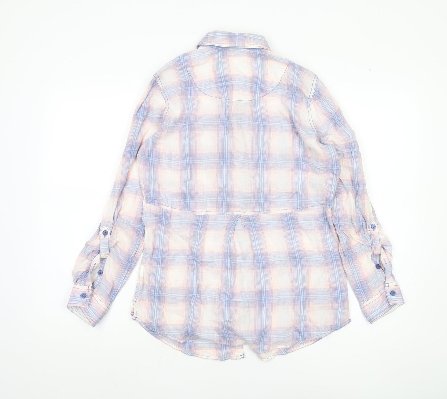 Womens UK Size 10 Marks and Spencer Multicoloured Basic Button-Up