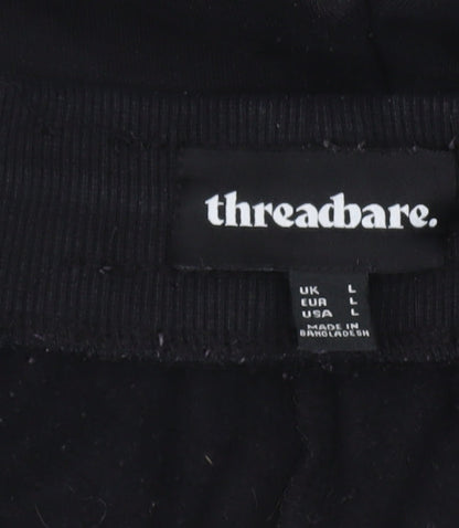 Threadbare Men's Black Jogger Size L
