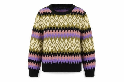 Womens UK Size L JDY Multicoloured Pullover Jumper