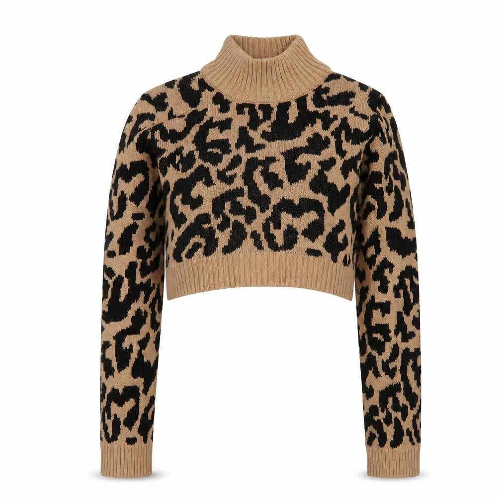 Womens UK Size S PRETTYLITTLETHING Brown Pullover Jumper