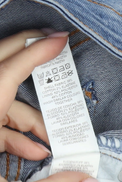 Denim Co Men's Blue Skinny Jeans Size 34