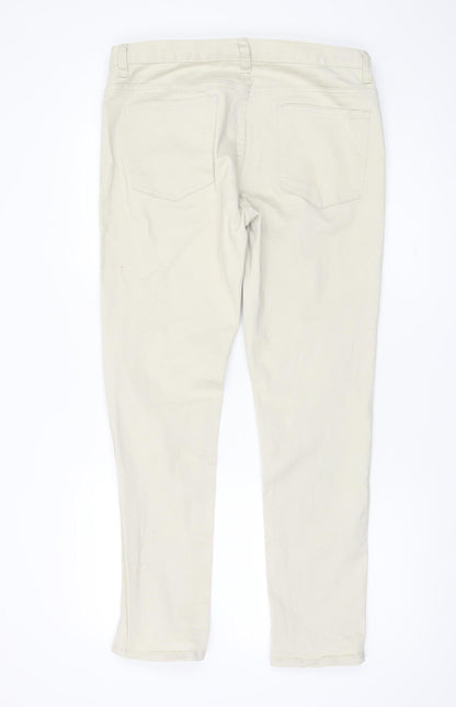 Denim Co. Men's Beige Skinny Jeans Size 32