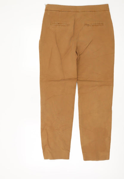 Mango Women's Brown Trousers Size 10