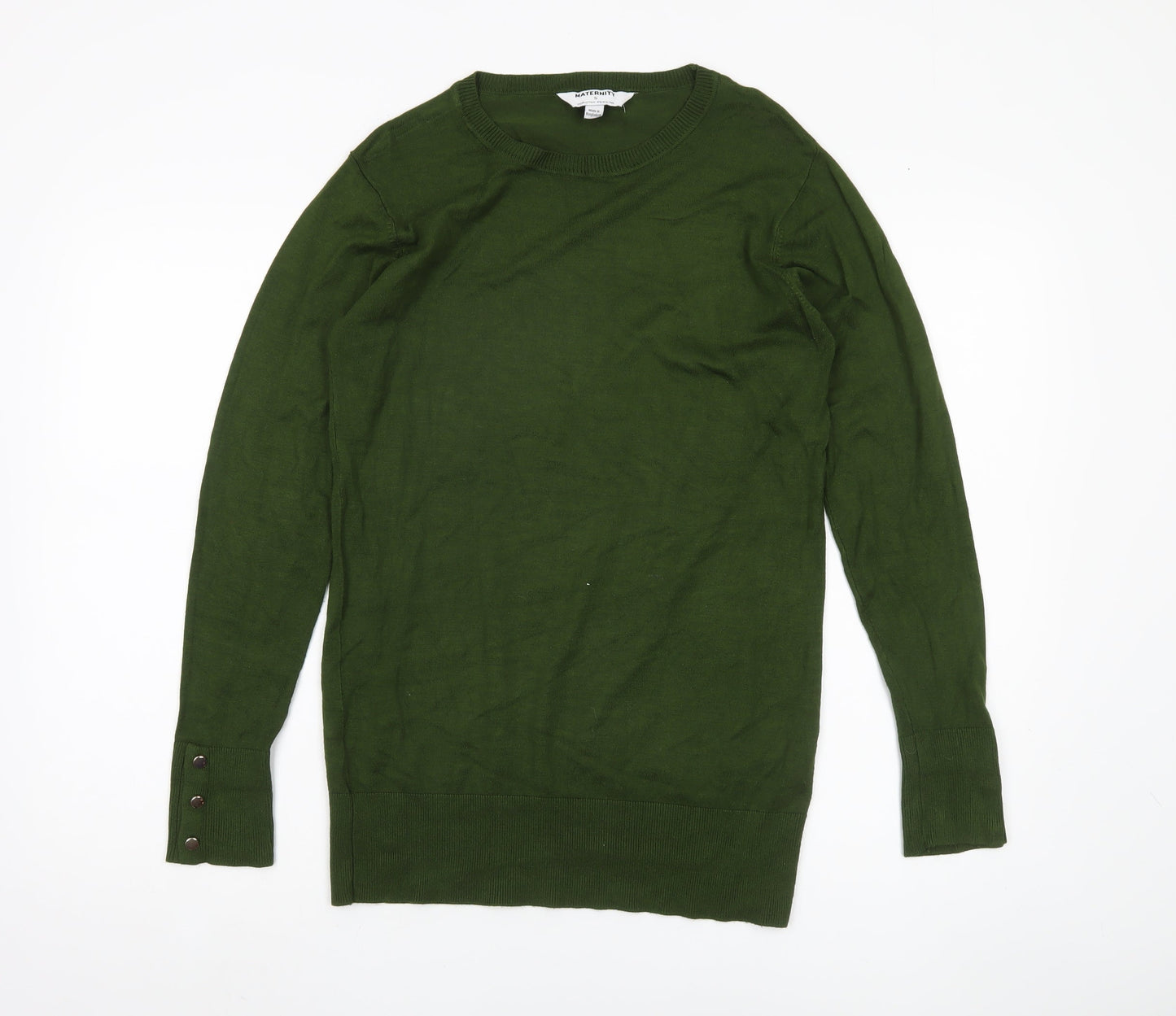 Womens UK Size S Dorothy Perkins Green Pullover Jumper