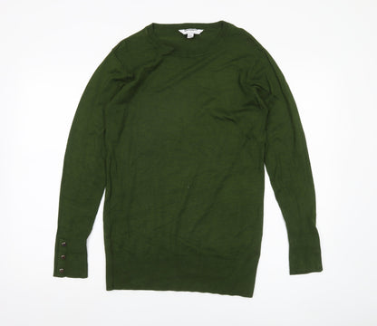 Womens UK Size S Dorothy Perkins Green Pullover Jumper