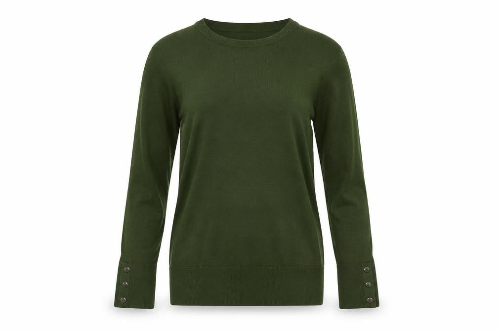 Womens UK Size S Dorothy Perkins Green Pullover Jumper