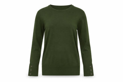 Womens UK Size S Dorothy Perkins Green Pullover Jumper