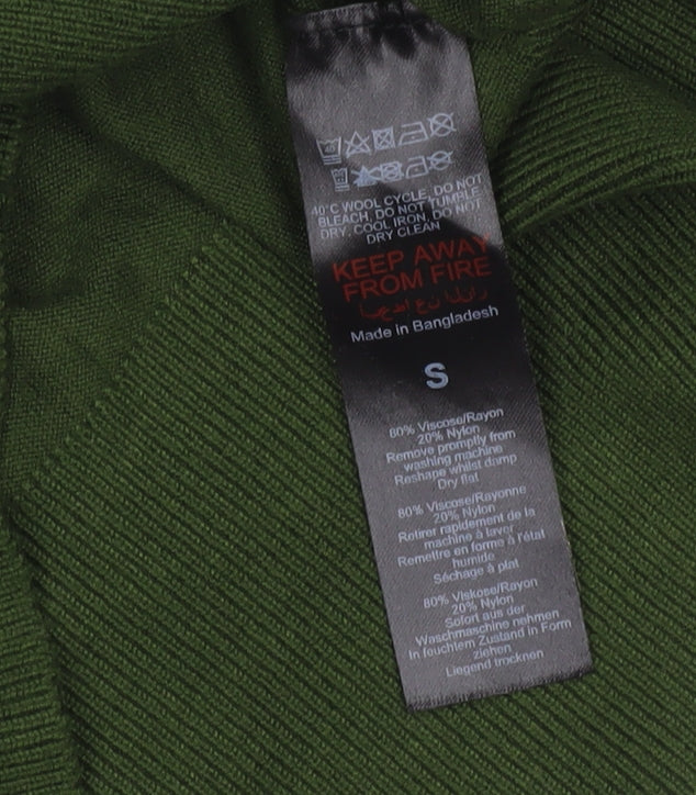 Womens UK Size S Dorothy Perkins Green Pullover Jumper