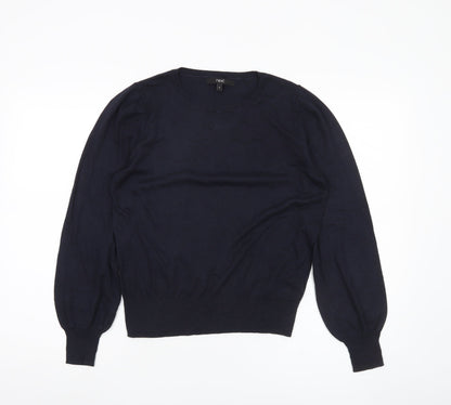 Womens UK Size 14 NEXT Blue Pullover Jumper
