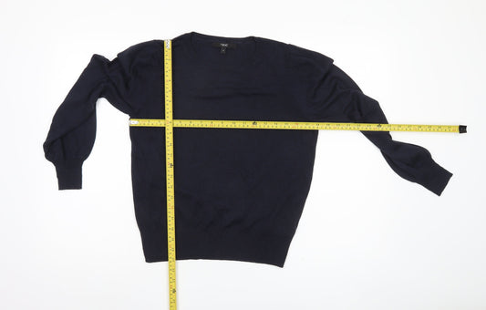 Womens UK Size 14 NEXT Blue Pullover Jumper