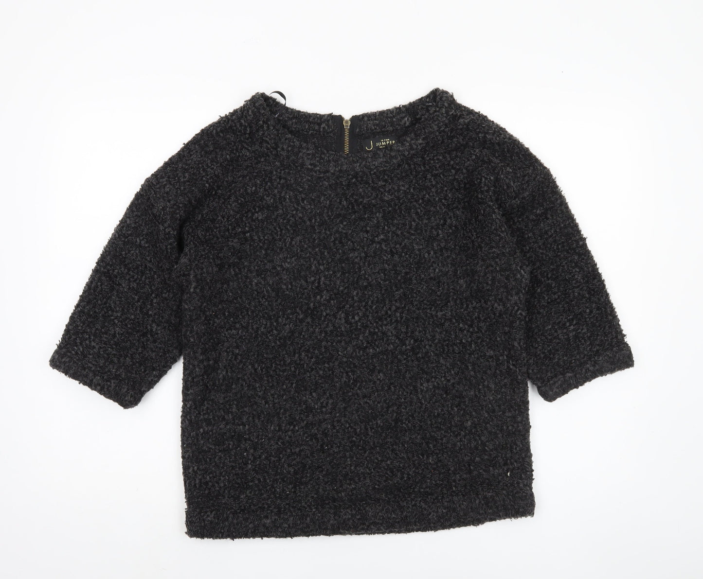 Womens UK Size 12 New Look Black Jumper Jumper