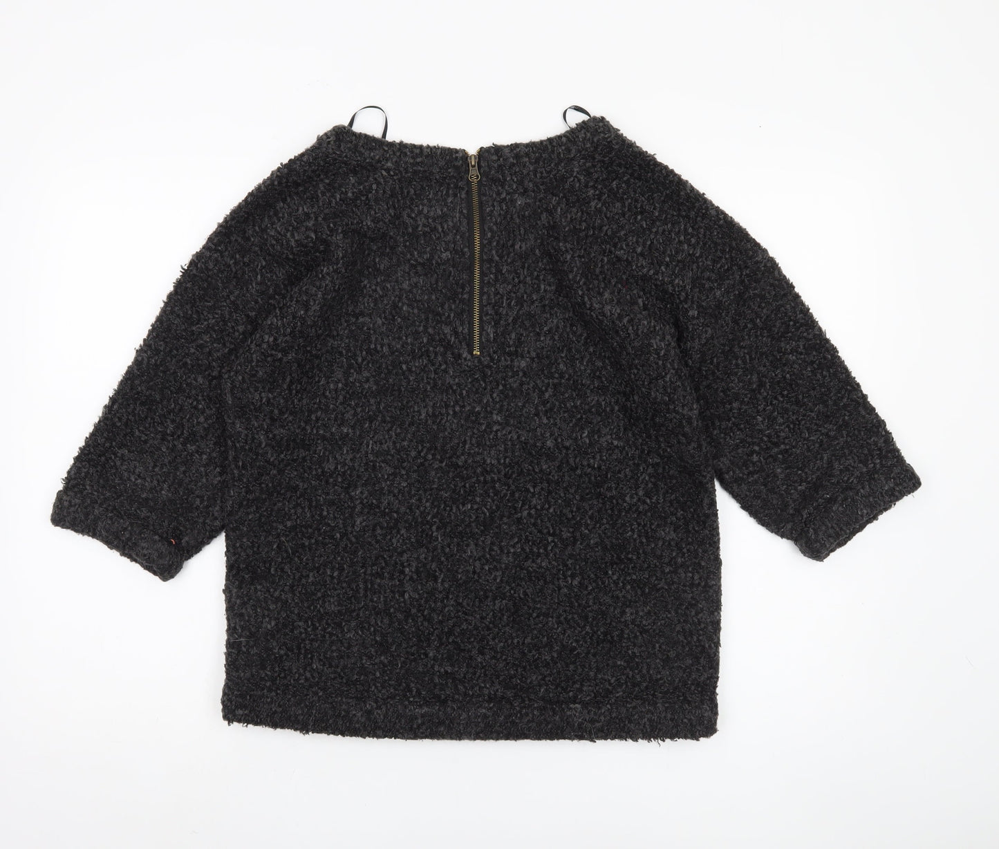 Womens UK Size 12 New Look Black Jumper Jumper