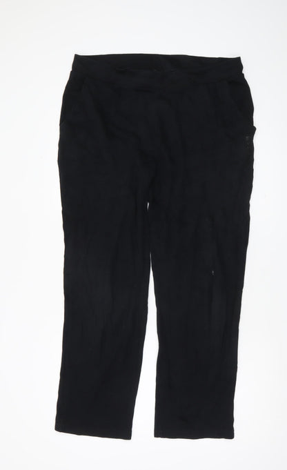 LA Gear Women’s Black Straight Leg Trousers Size 16