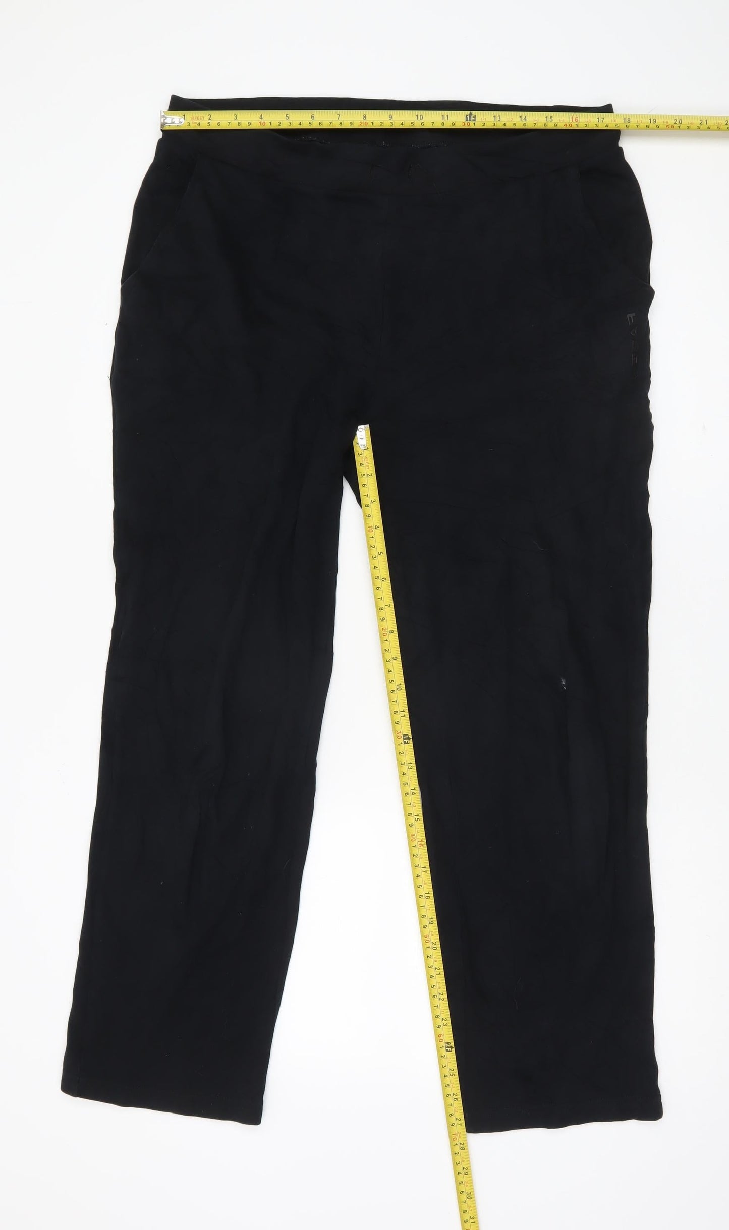 LA Gear Women’s Black Straight Leg Trousers Size 16