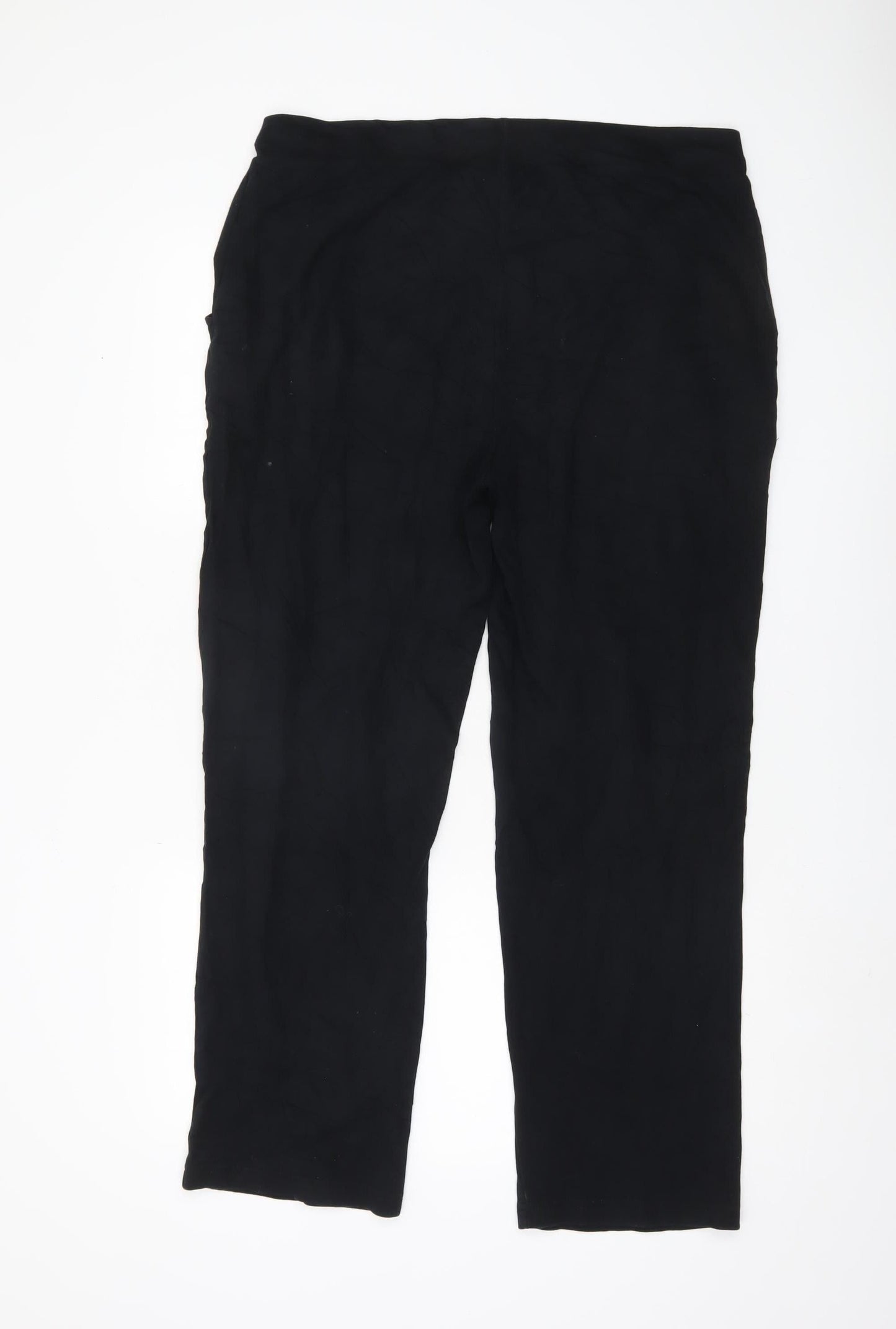 LA Gear Women’s Black Straight Leg Trousers Size 16