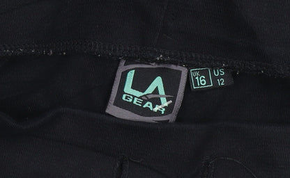 LA Gear Women’s Black Straight Leg Trousers Size 16