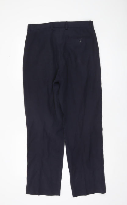 Mens UK Size 32S Ultimo  Fit  Blue Trousers
