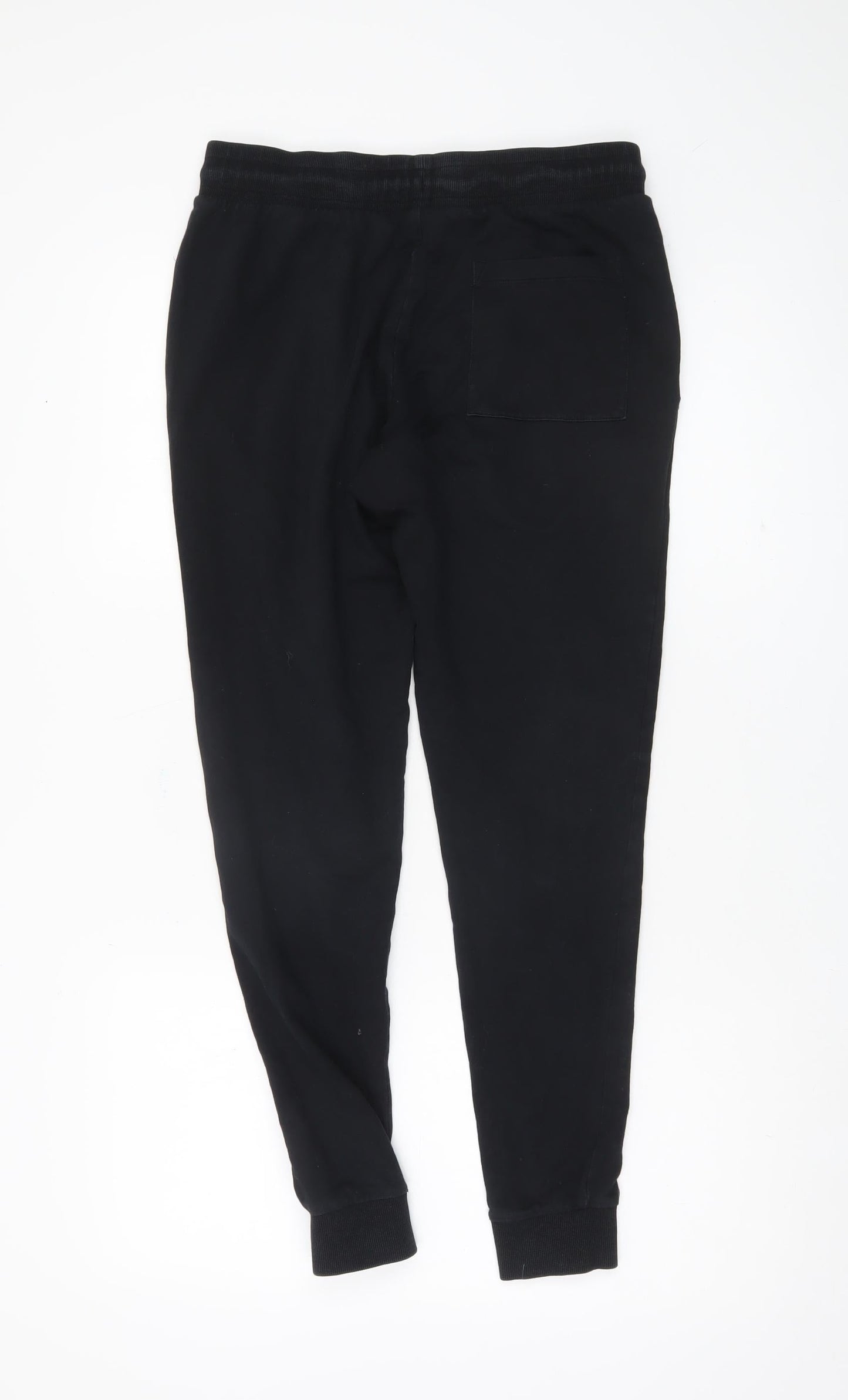 Womens UK Size S ASOS DESIGN Relaxed Fit Jogger Black Trousers