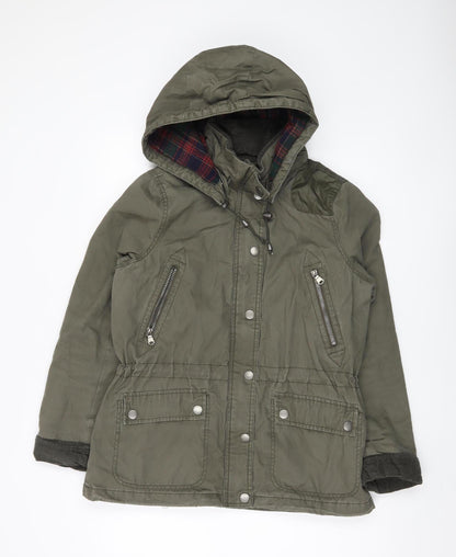L.O.G.G. Women's Green Parka Jacket Size 12