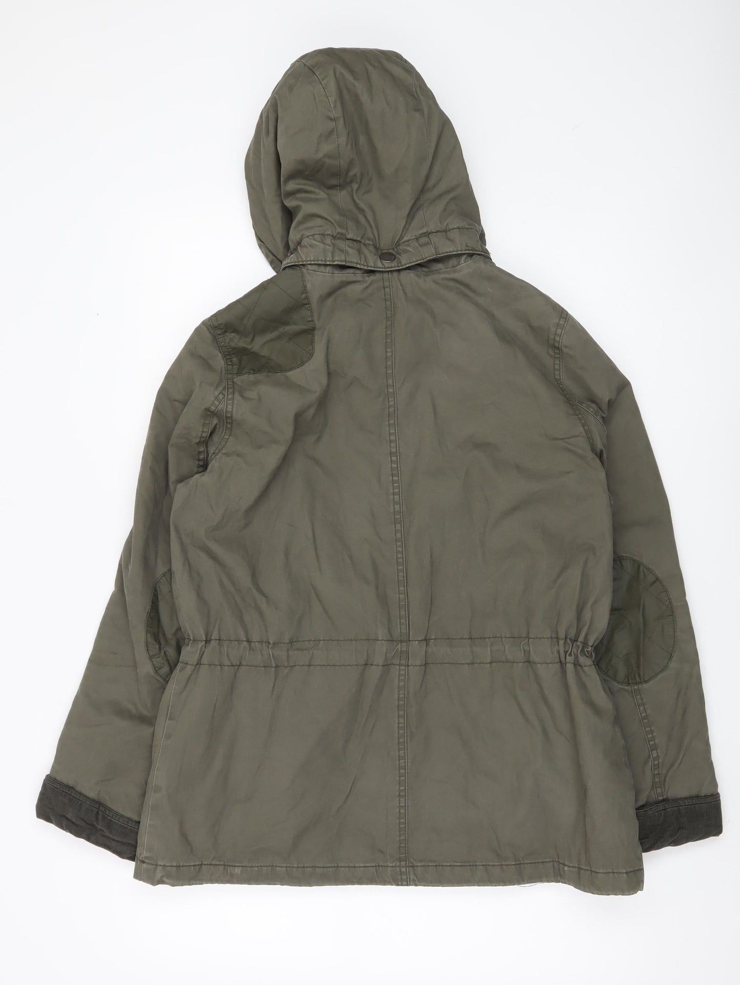 L.O.G.G. Women's Green Parka Jacket Size 12